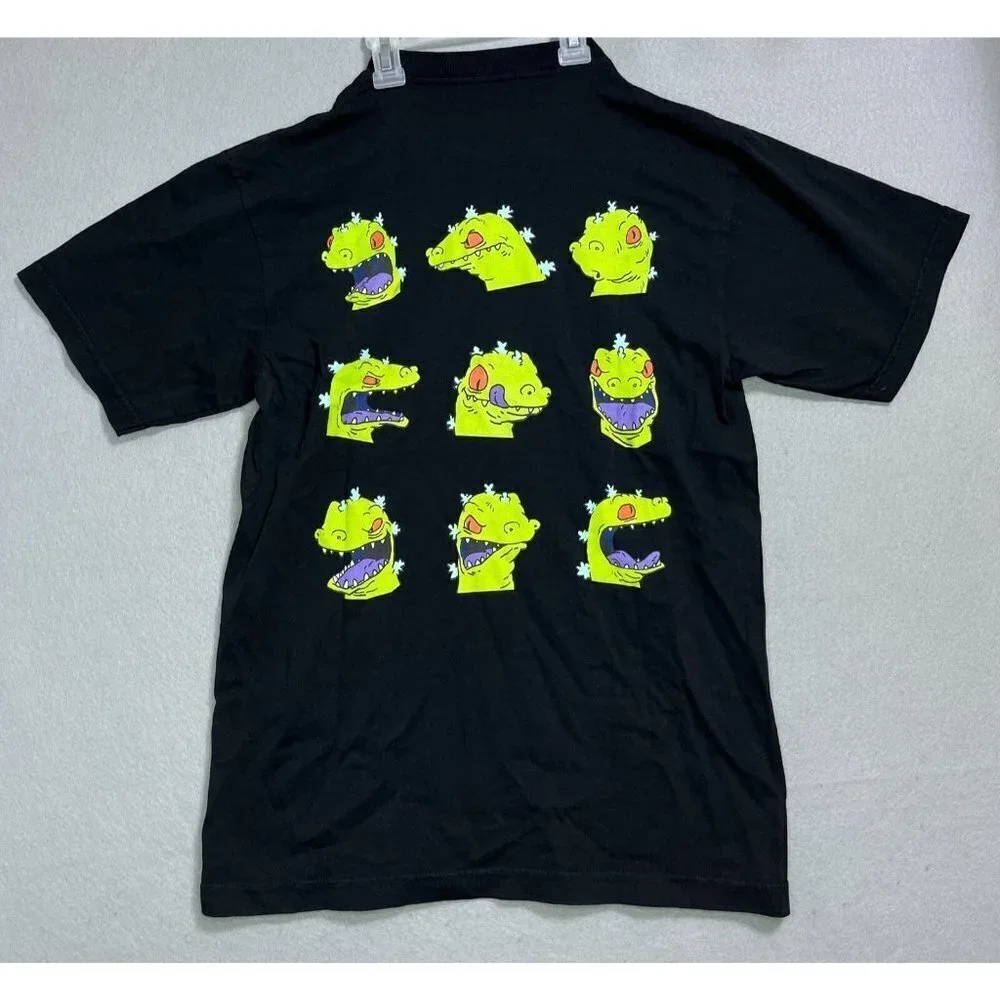 Rugrats Cartoon Adult Men Women T-Shirt Tee Black Small Short Sleeve, Cotton - Picture 4 of 5